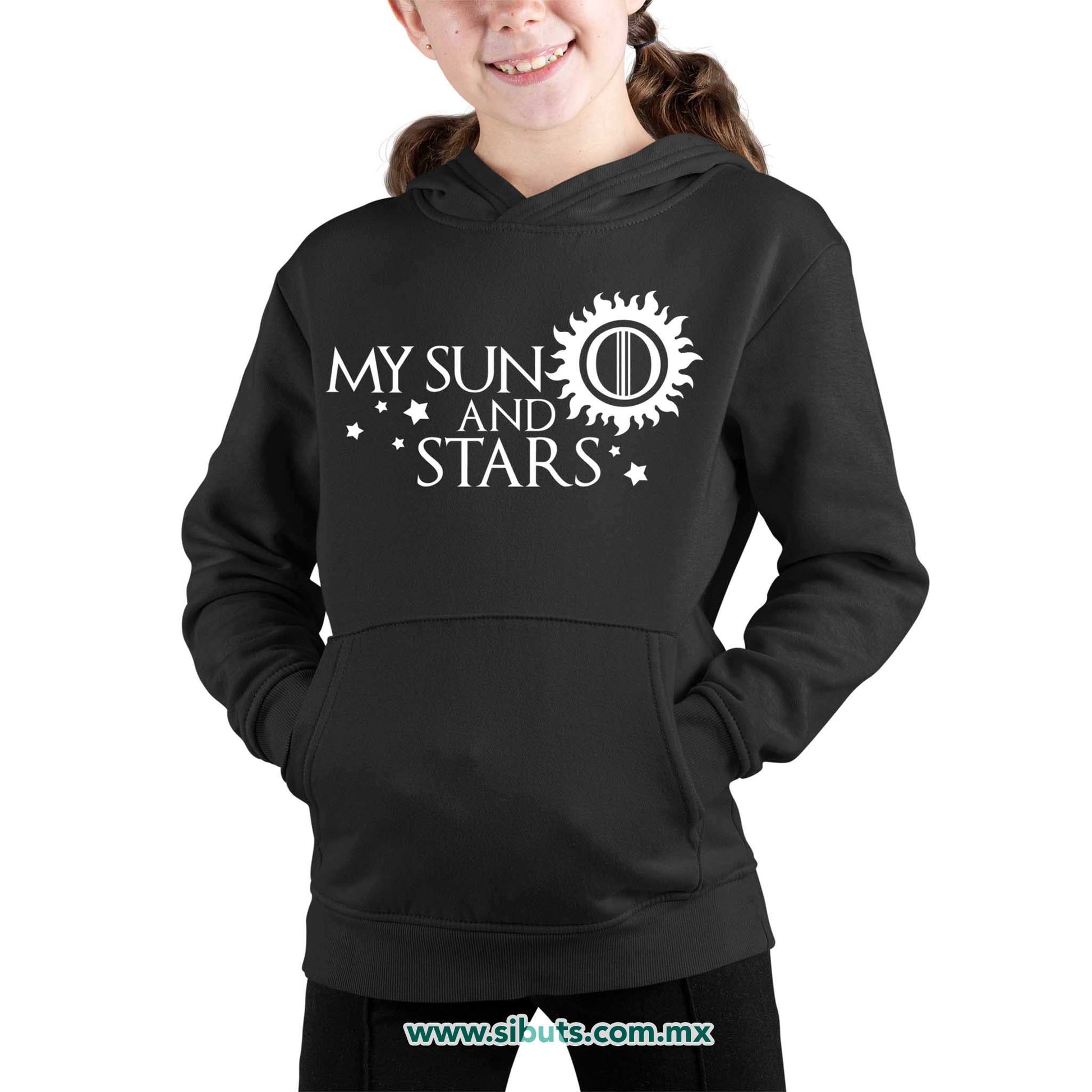 Sudadera Niña Gorro Game Of Thrones My Sun And Stars