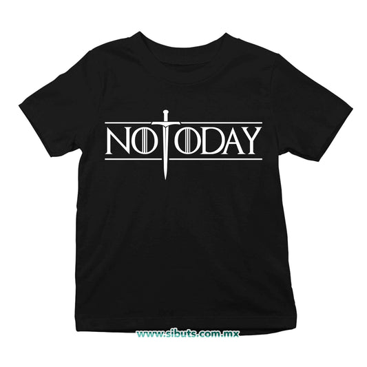Playera Niña Game Of Thrones Not Today