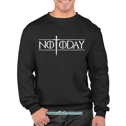 Sudadera Hombre Cuello Redondo Game Of Thrones Not Today