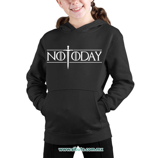 Sudadera Niña Gorro Game Of Thrones Not Today