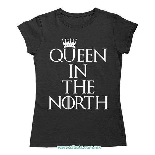 Playera Mujer Game Of Thrones Queen In The North
