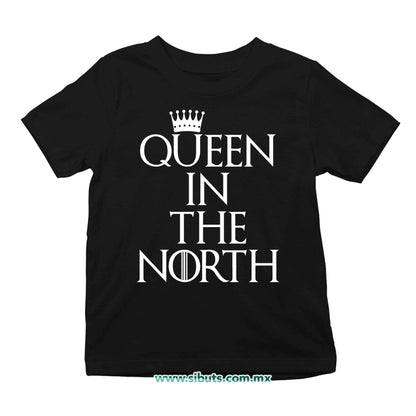 Playera Niño Game Of Thrones Queen In The North