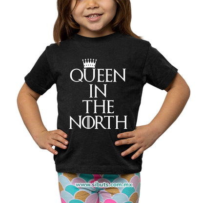 Playera Niño Game Of Thrones Queen In The North