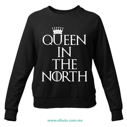 Sudadera Mujer Cuello Redondo Game Of Thrones Queen In The North