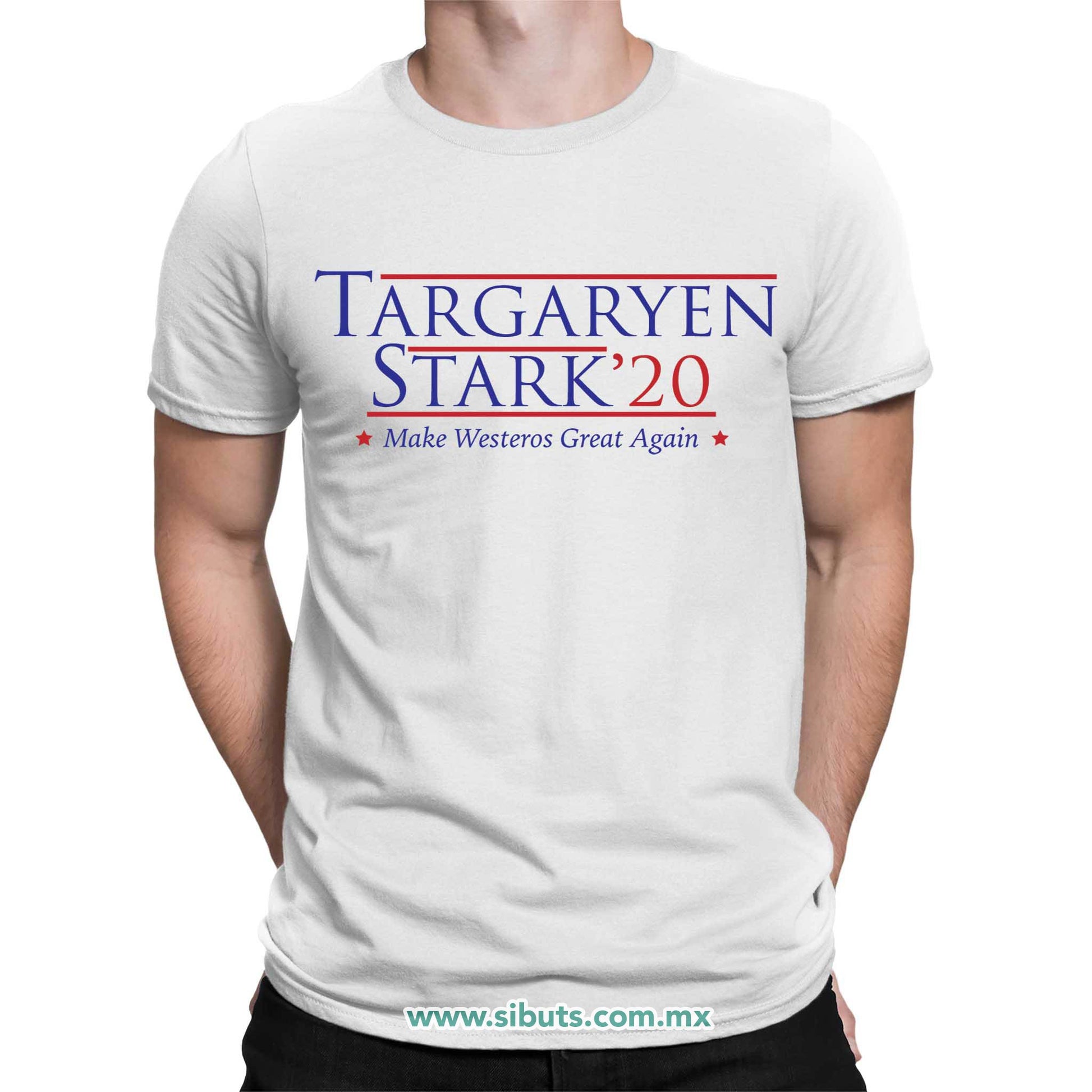 Playera Hombre Game Of Thrones Targaryen Stark