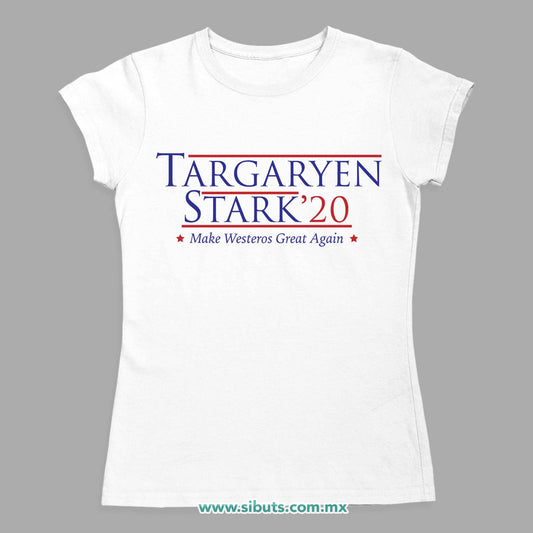 Playera Mujer Game Of Thrones Targaryen Stark