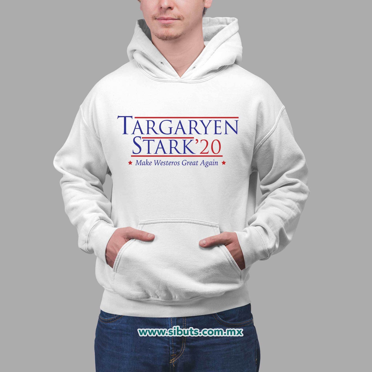 Sudadera Hombre Gorro Game Of Thrones Targaryen Stark