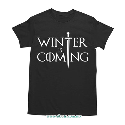 Playera Hombre Game Of Thrones Winter is Coming