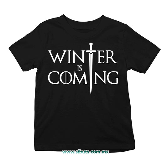 Playera Niño Game Of Thrones Winter is Coming