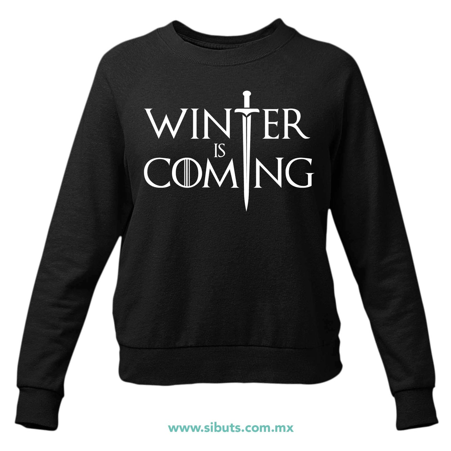 Sudadera Mujer Cuello Redondo Game Of Thrones Winter is Coming