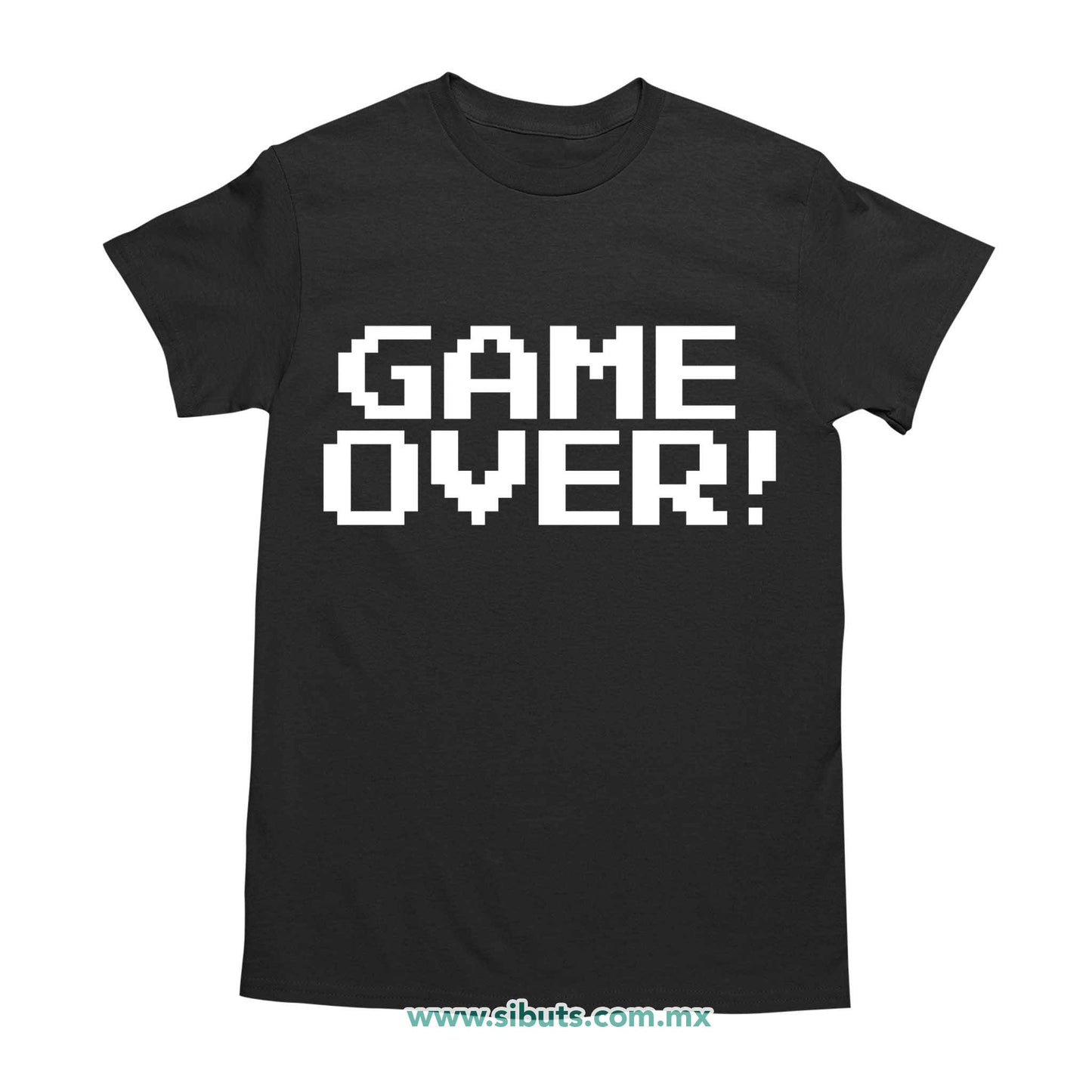 Playera Hombre Game Over Gamer