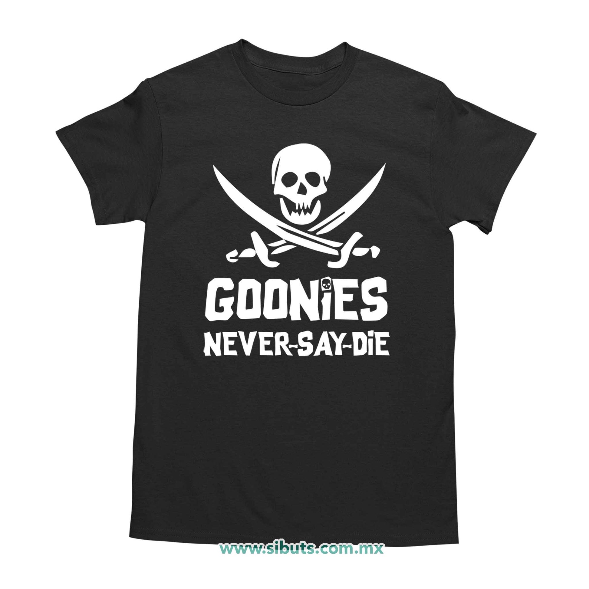 Playera Hombre Goonies Never Say Die