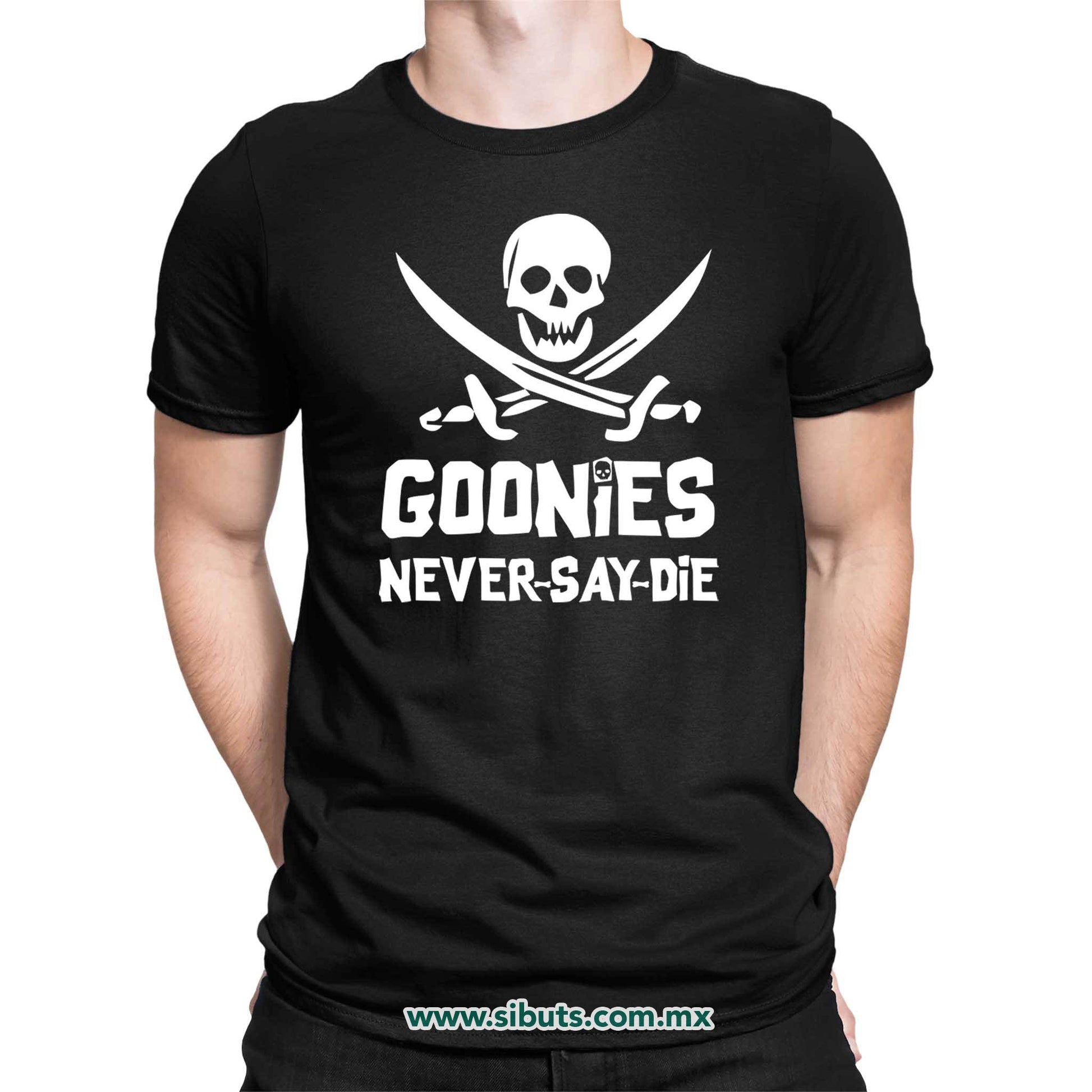 Playera Hombre Goonies Never Say Die