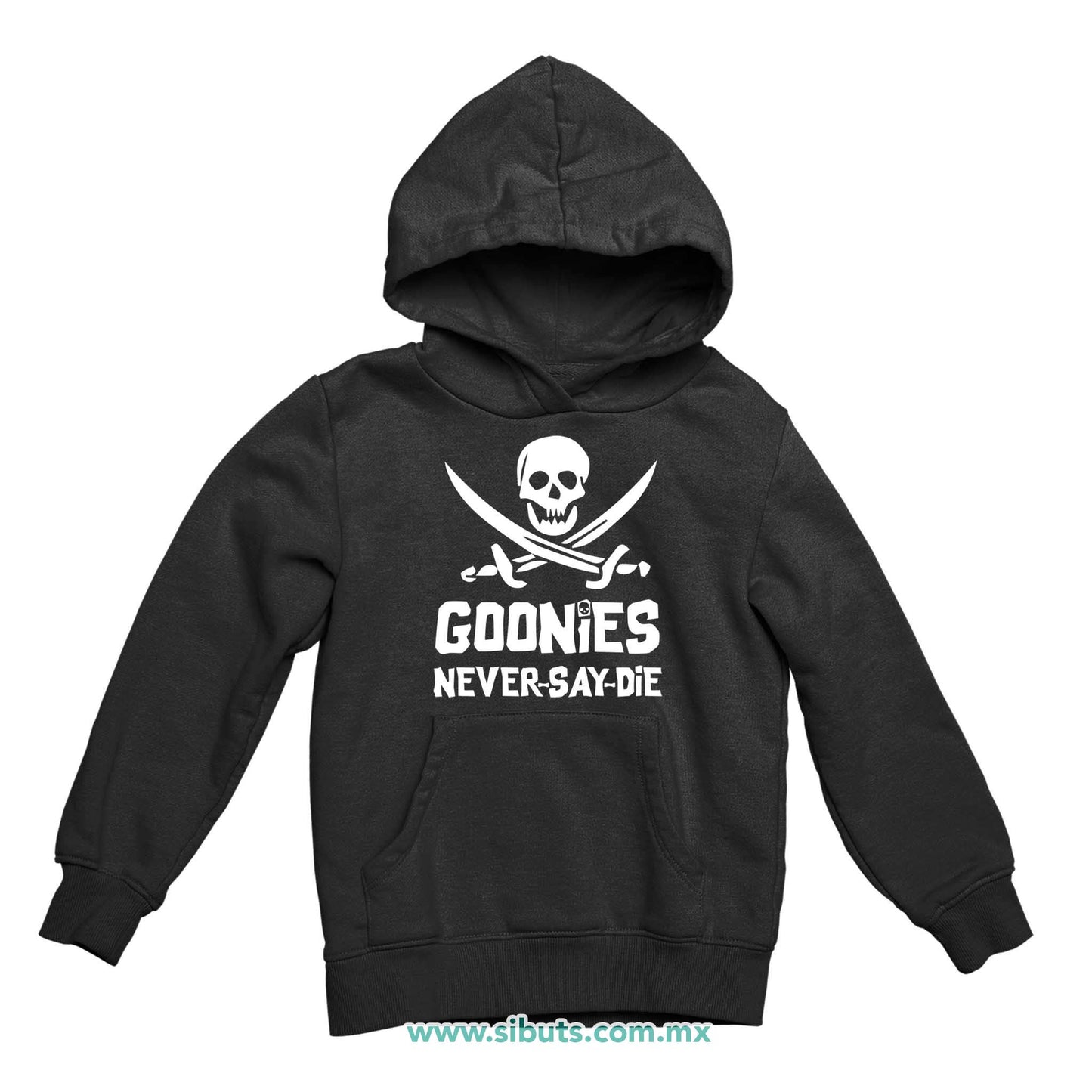 Sudadera Niño Gorro Goonies Never Say Die
