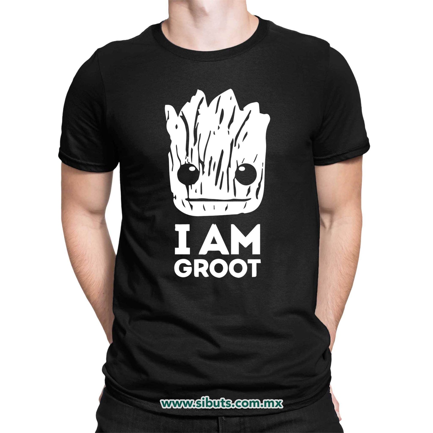 Playera Hombre Guardianes De La Galaxia I Am Groot