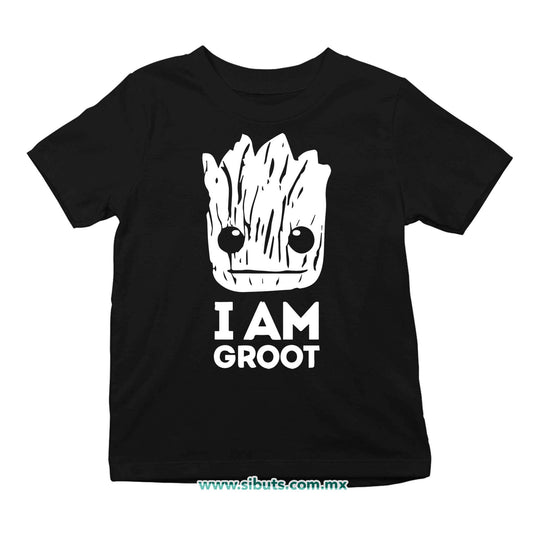 Playera Niño Guardianes De La Galaxia I Am Groot