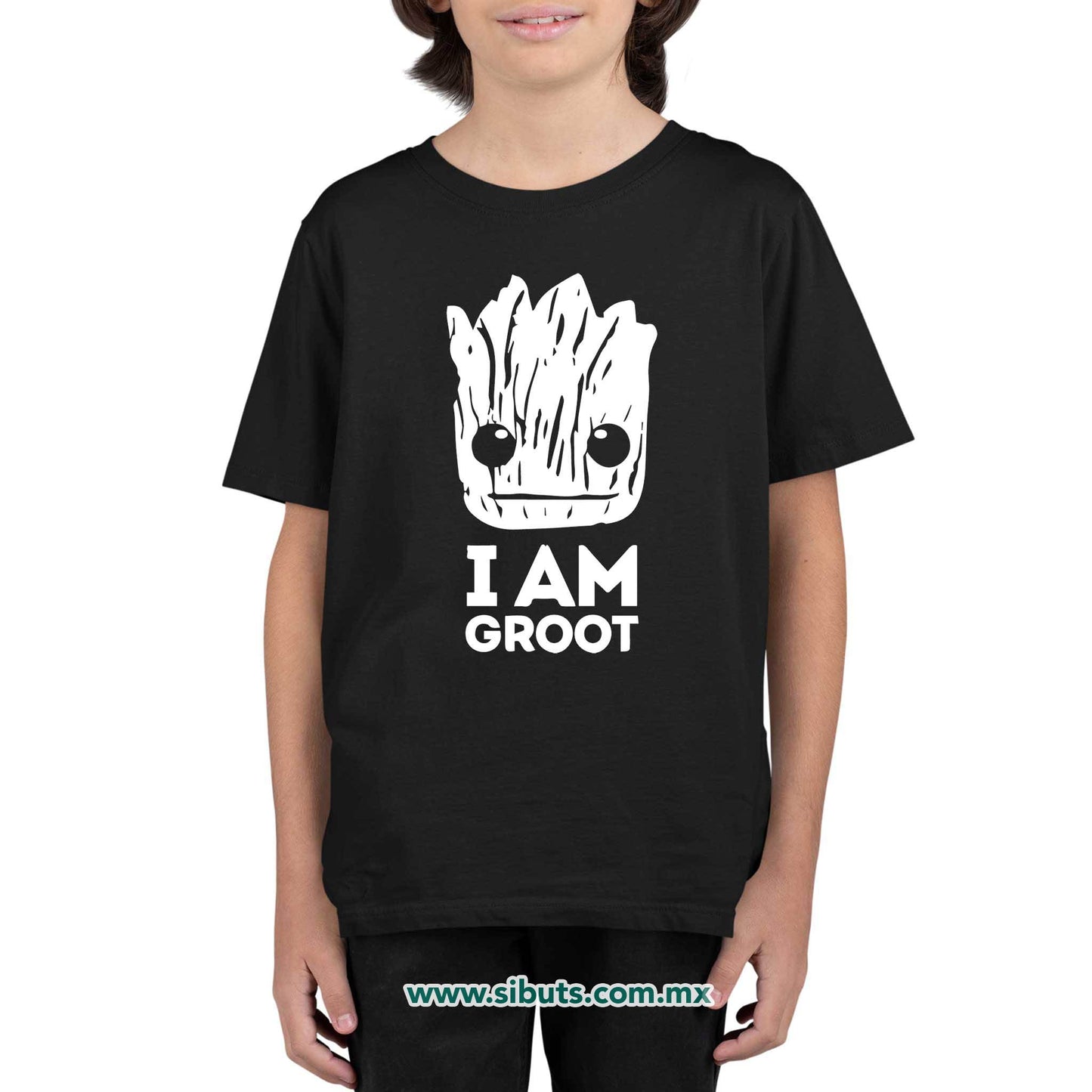 Playera Niño Guardianes De La Galaxia I Am Groot