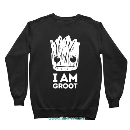 Sudadera Niño Cuello Redondo Guardianes De La Galaxia I Am Groot