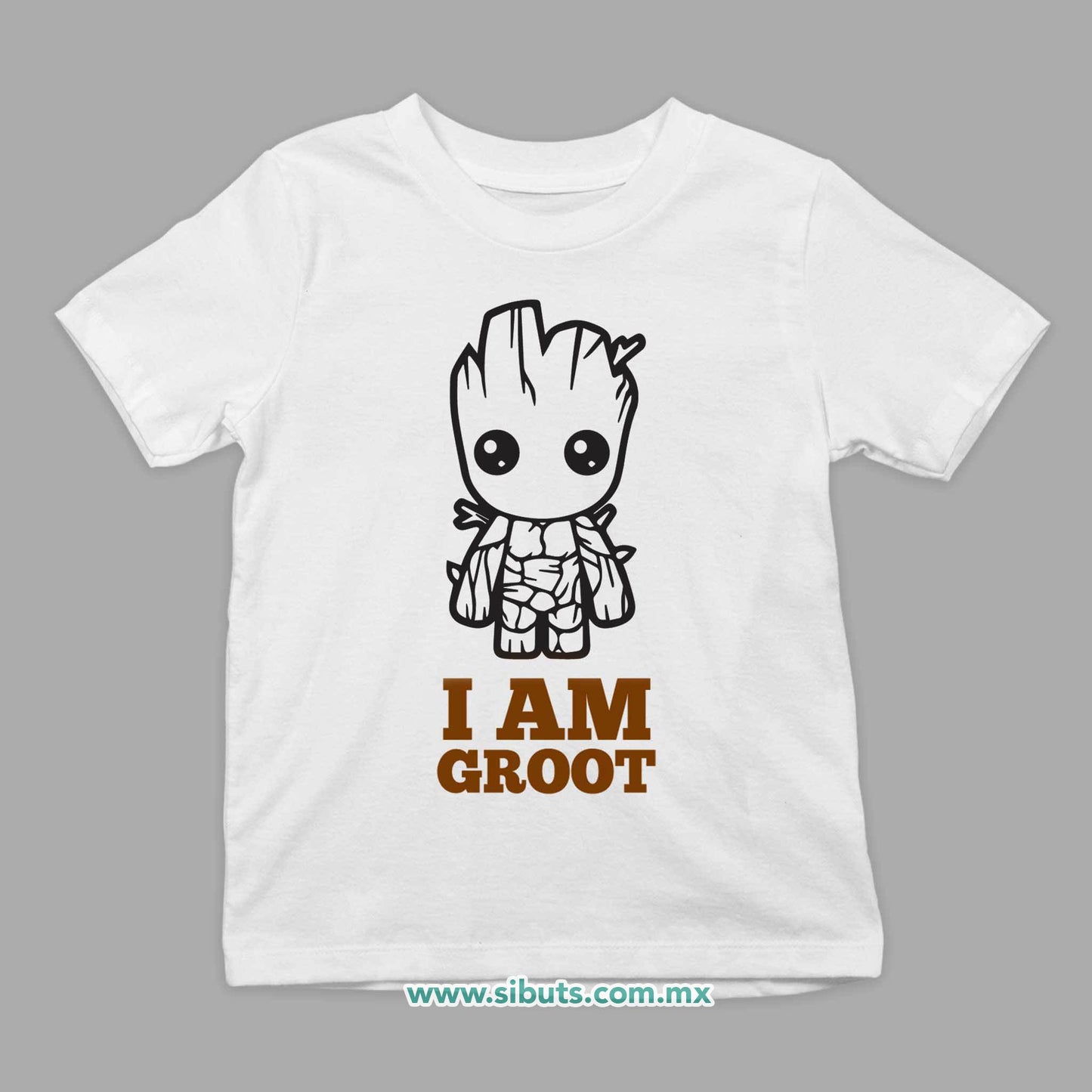 Playera Niño Guardianes De La Galaxia I Am Groot Árbol
