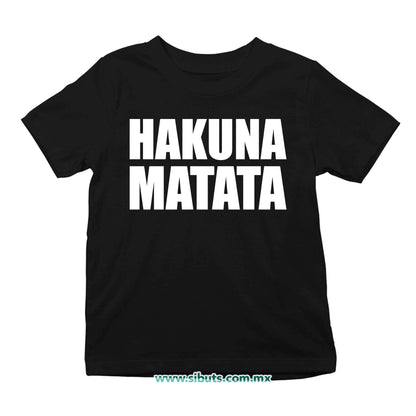 Playera Niña Hakuna Matata