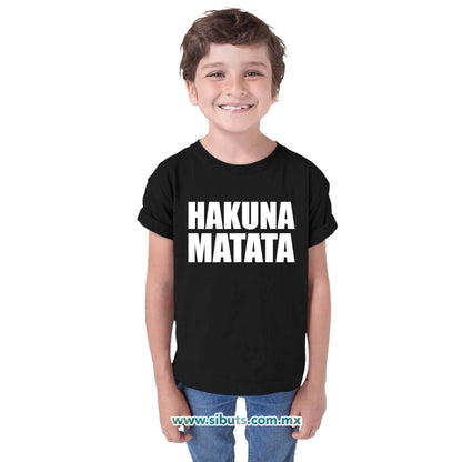 Playera Niña Hakuna Matata