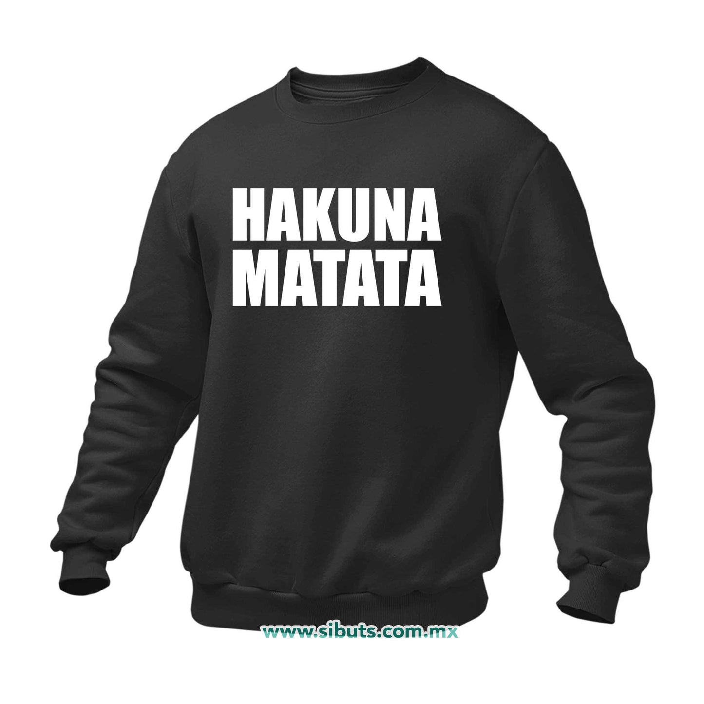 Sudadera Hombre Cuello Redondo Hakuna Matata