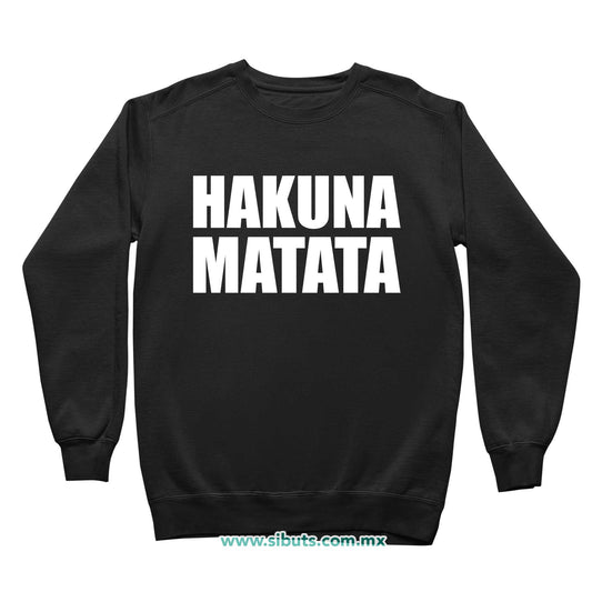 Sudadera Niña Cuello Redondo Hakuna Matata