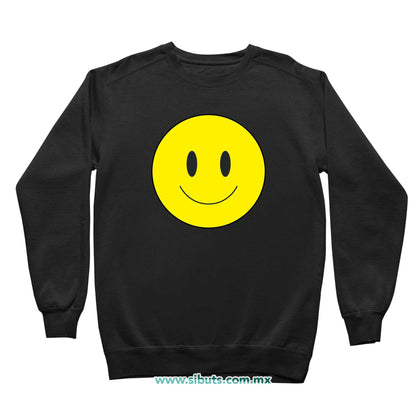 Sudadera Niña Cuello Redondo Happy Face