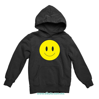 Sudadera Niña Gorro Happy Face