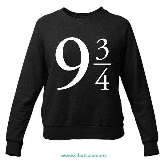 Sudadera Mujer Cuello Redondo Harry Potter 9 3/13