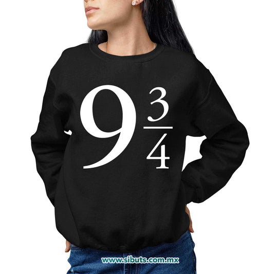 Sudadera Mujer Cuello Redondo Harry Potter 9 3/13