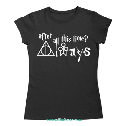Playera Mujer Harry Potter Always After All This Time