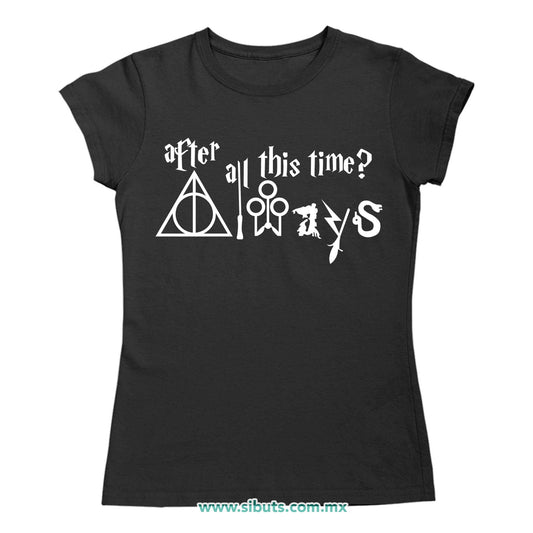 Playera Mujer Harry Potter Always After All This Time