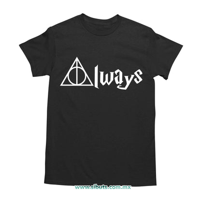Playera Hombre Harry Potter Always