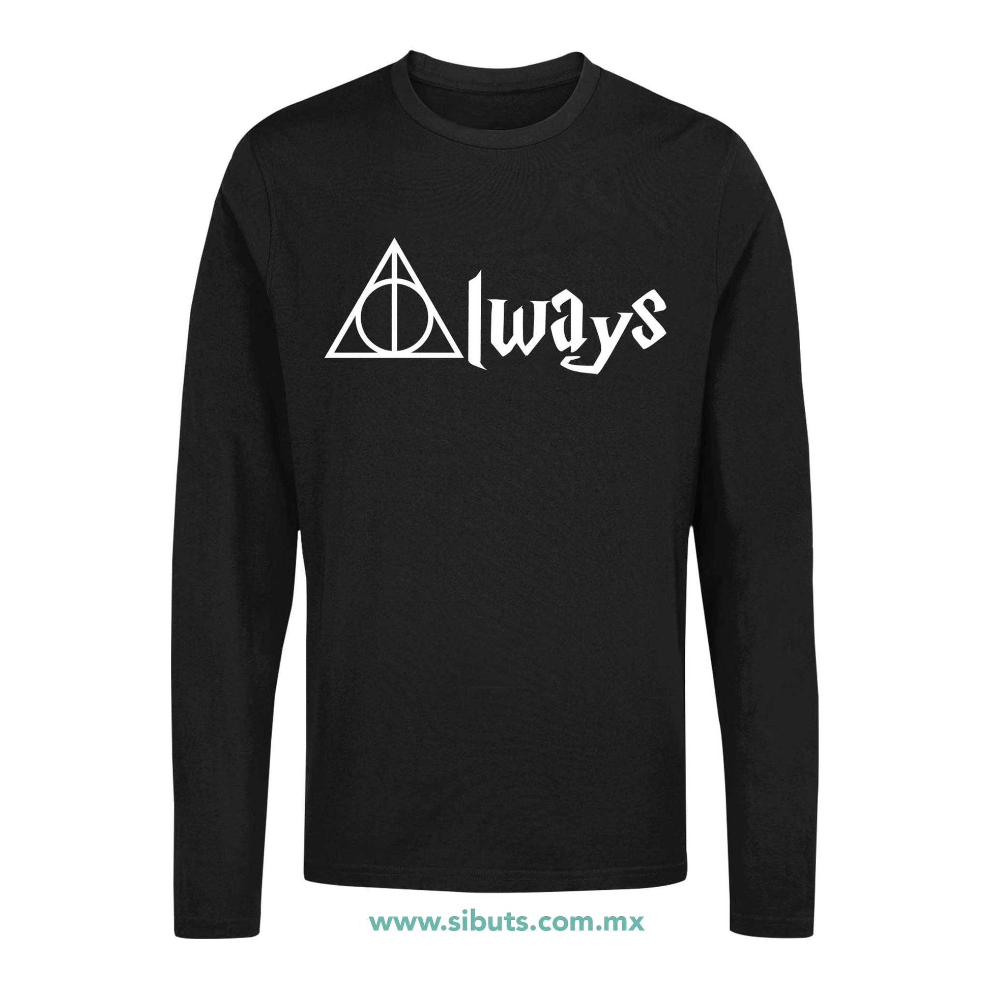 Playera Hombre Manga Larga Harry Potter Always