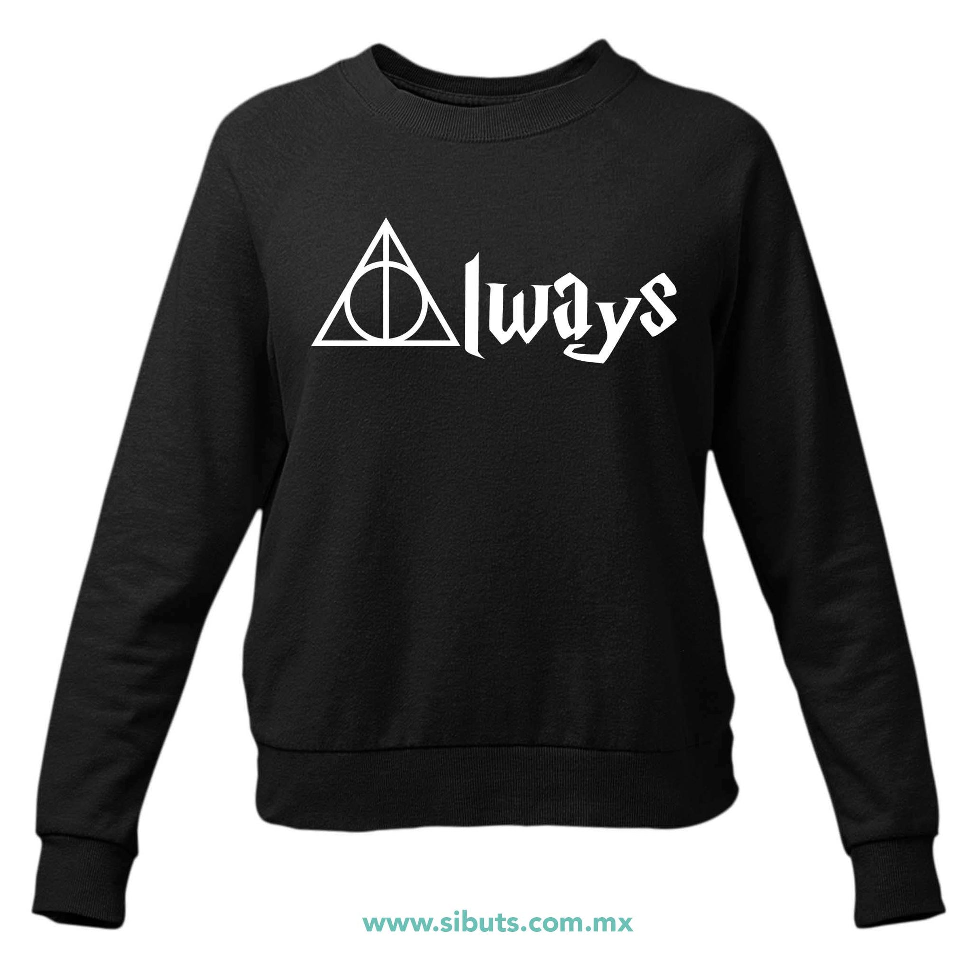 Sudadera Mujer Cuello Redondo Harry Potter Always