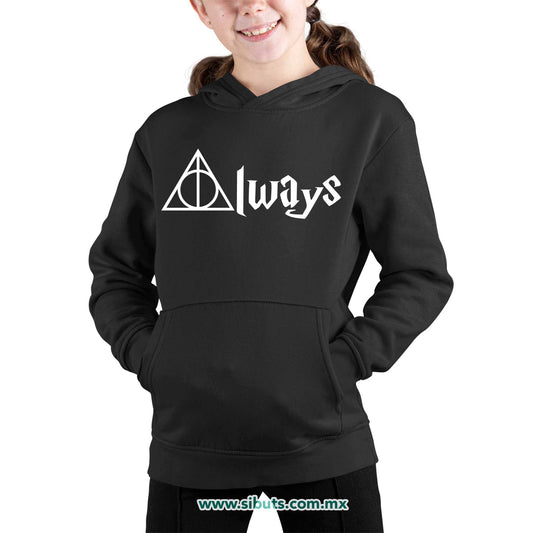 Sudadera Niña Gorro Harry Potter Always