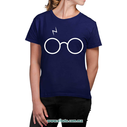 Playera Mujer Harry Potter Lentes