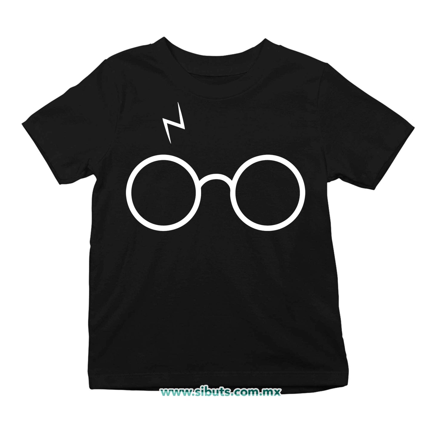Playera Niña Harry Potter Silueta Lentes