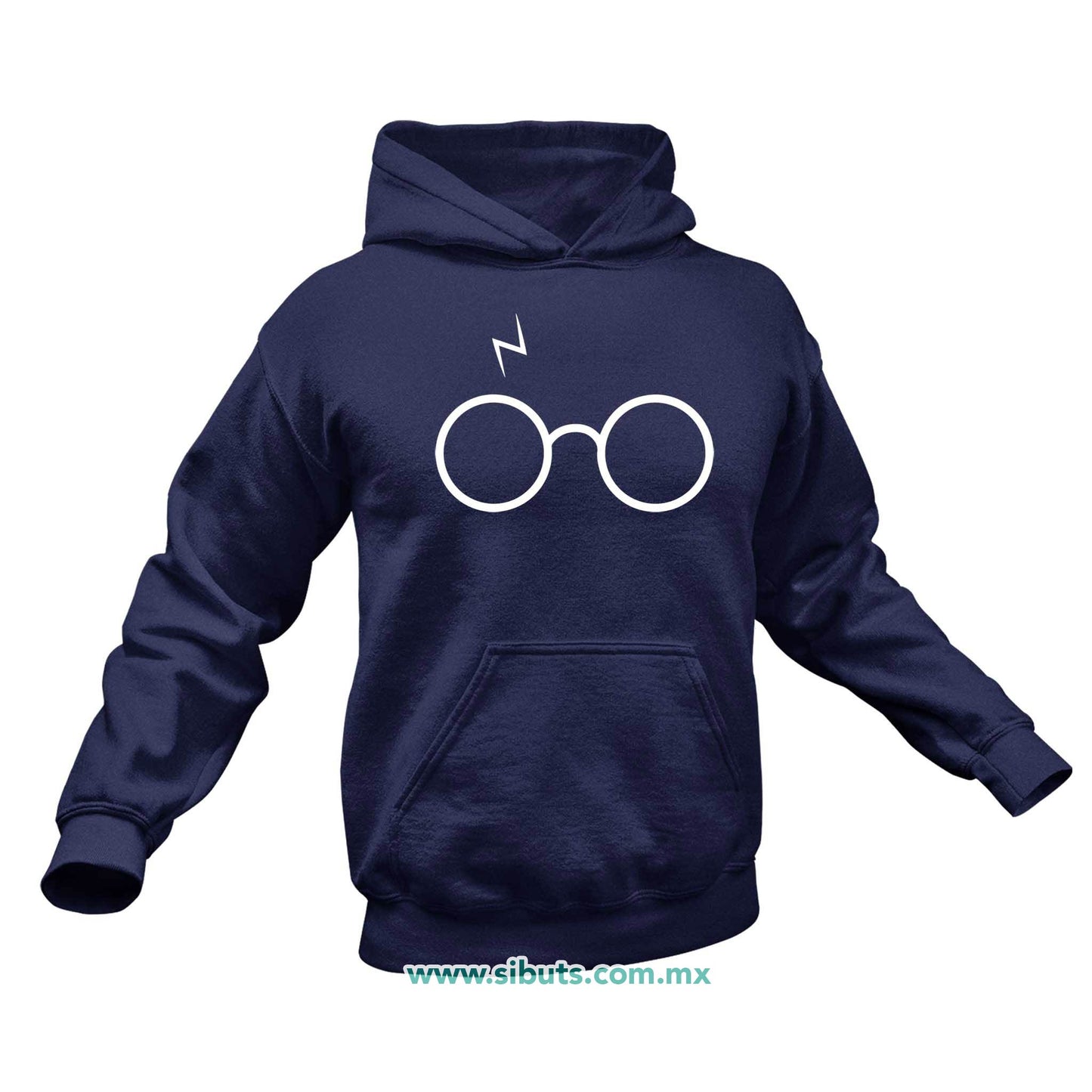 Sudadera Hombre Gorro Harry Potter Lentes