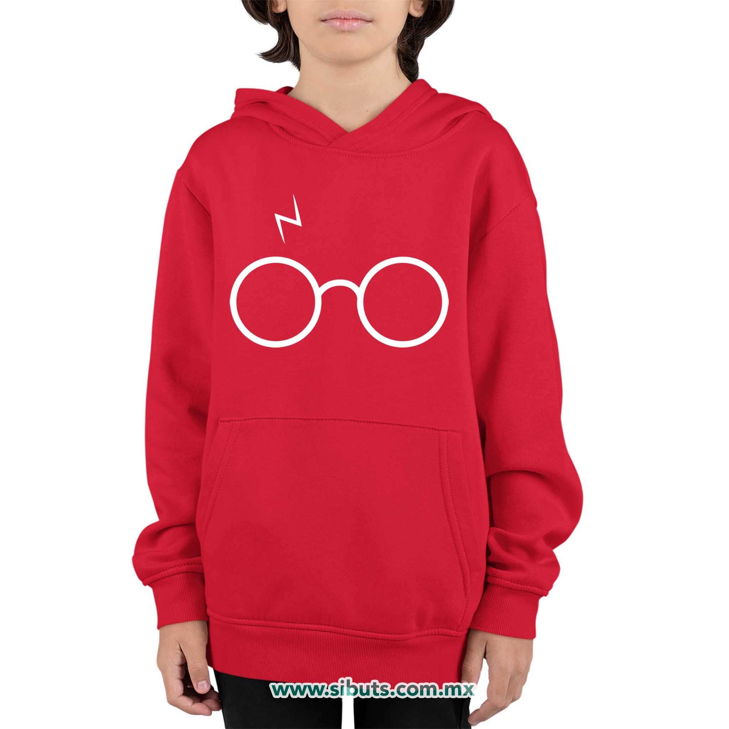 Sudadera Niño Gorro Harry Potter Lentes