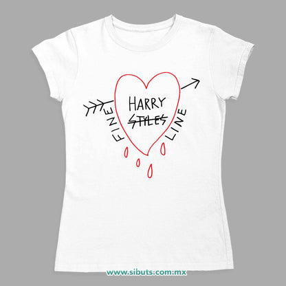 Playera Mujer Harry Styles Fine Line