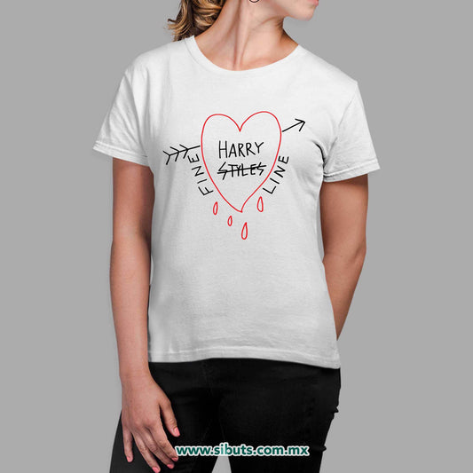 Playera Mujer Harry Styles Fine Line