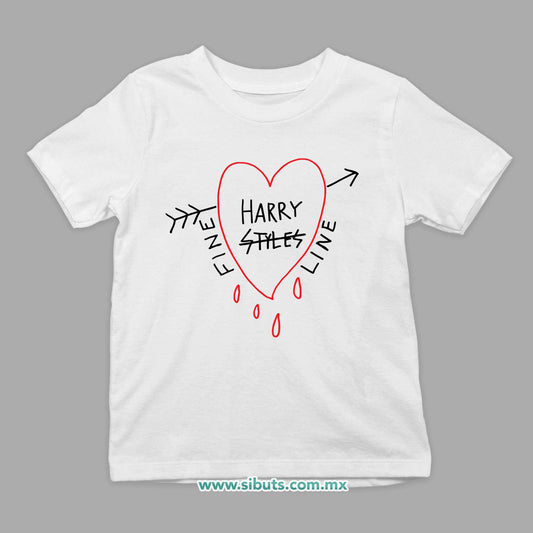 Playera Niño Harry Styles Fine Line