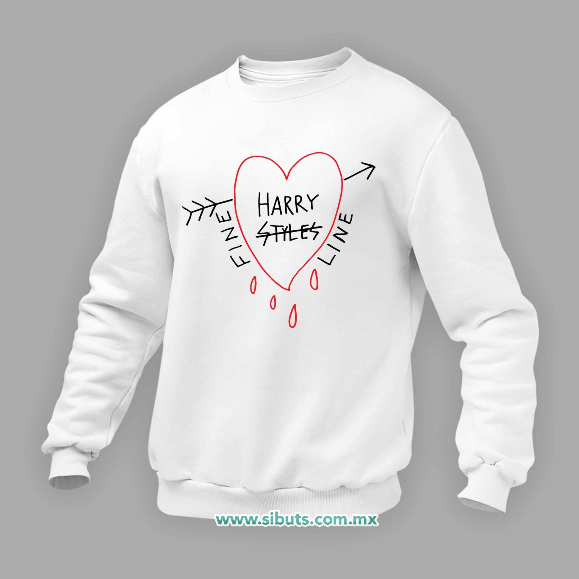 Sudadera Hombre Cuello Redondo Harry Styles Fine Line