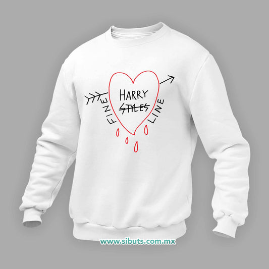 Sudadera Hombre Cuello Redondo Harry Styles Fine Line