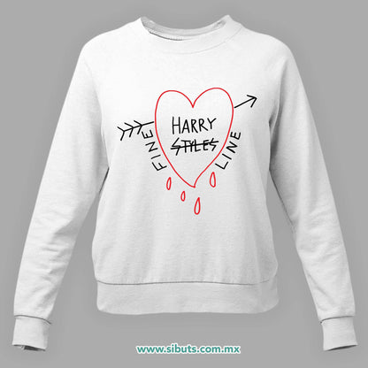 Sudadera Mujer Cuello Redondo Harry Styles Fine Line