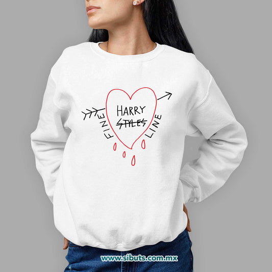 Sudadera Mujer Cuello Redondo Harry Styles Fine Line