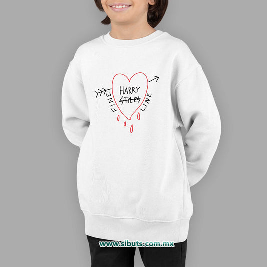 Sudadera Niño Cuello Redondo Harry Styles Fine Line