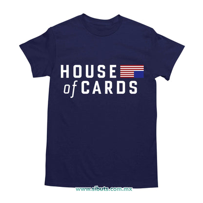 Playera Hombre House Of Cards